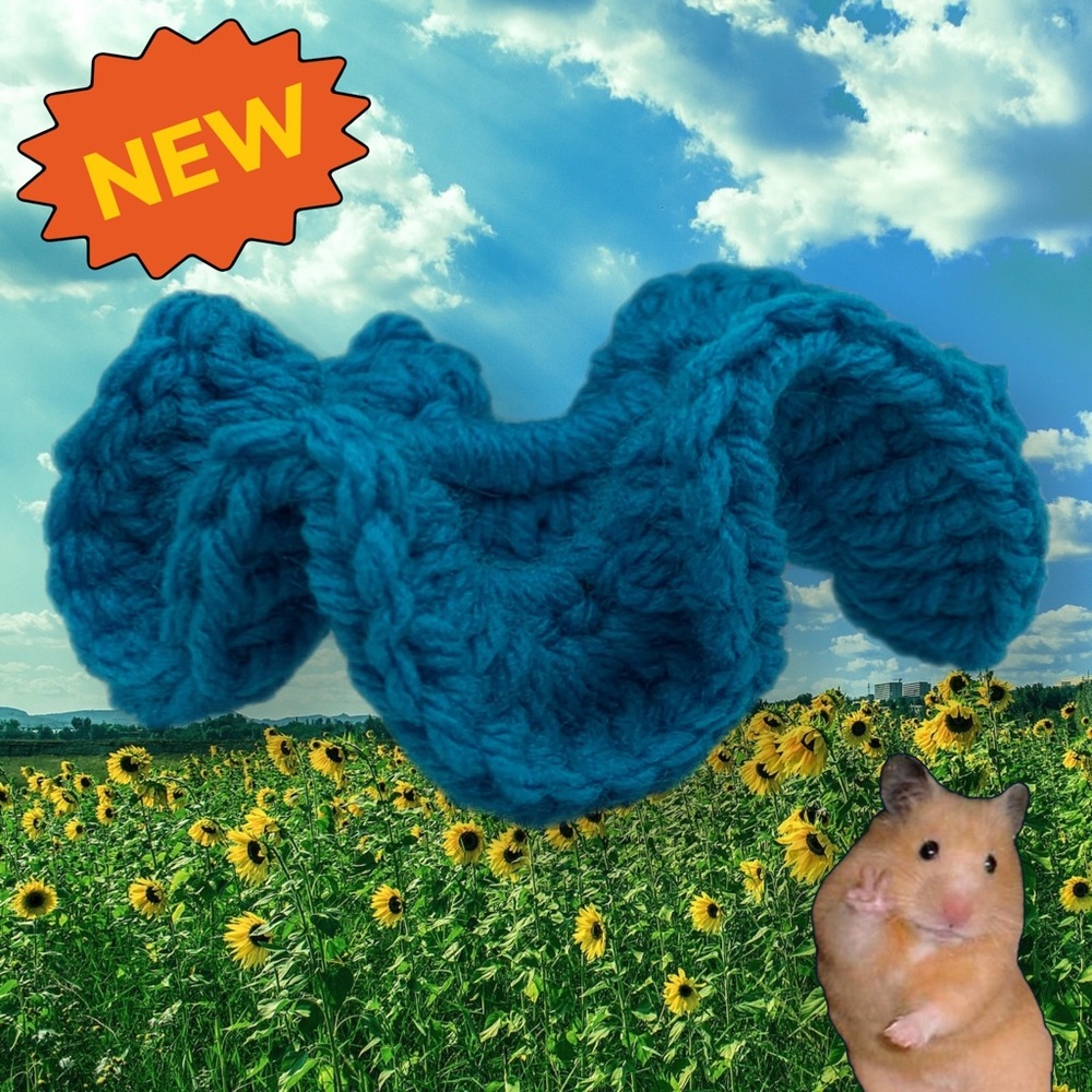 Customizable crochet scrunchie (mini)
